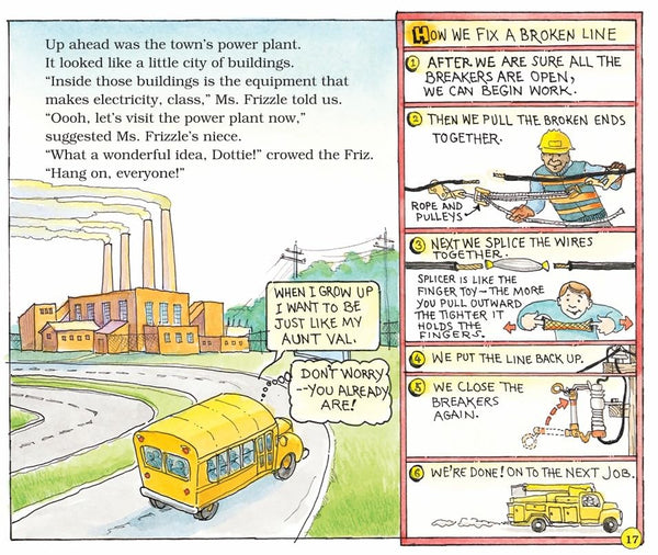 Magic School Bus : And The Electric Field Trip - Paperback