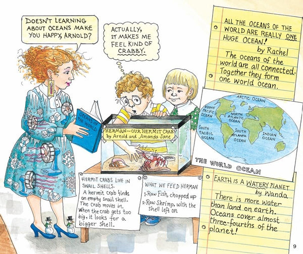 Magic School Bus : On The Ocean Floor - Paperback