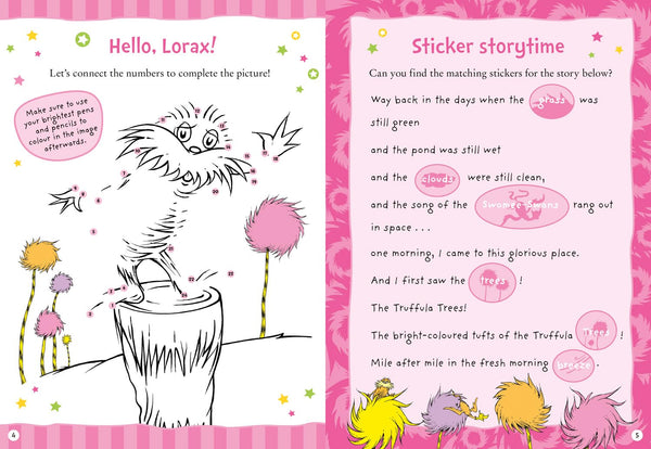 The Lorax Activity Book - Paperback