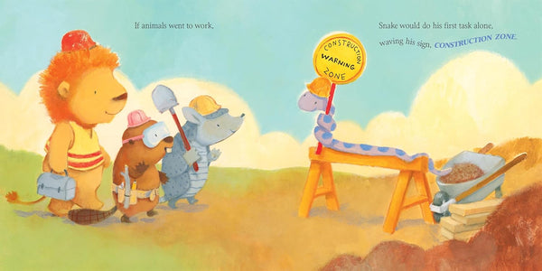 If Animals Went to Work - Board Book