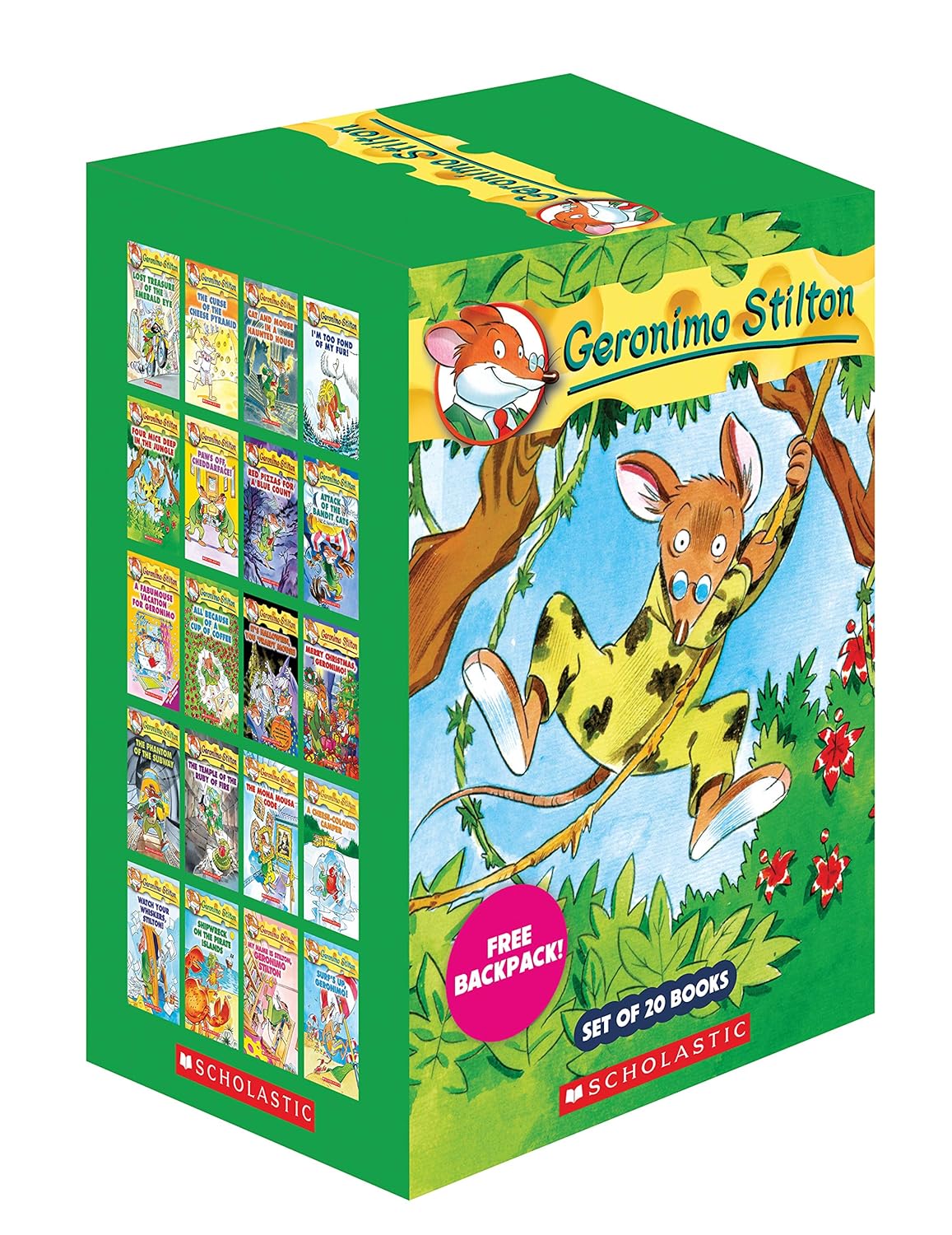Geronimo Stilton 1 to 20 - Set of 20 Books - Paperback