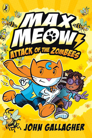 Max Meow Book #5 : Attack Of The Zombees - Paperback