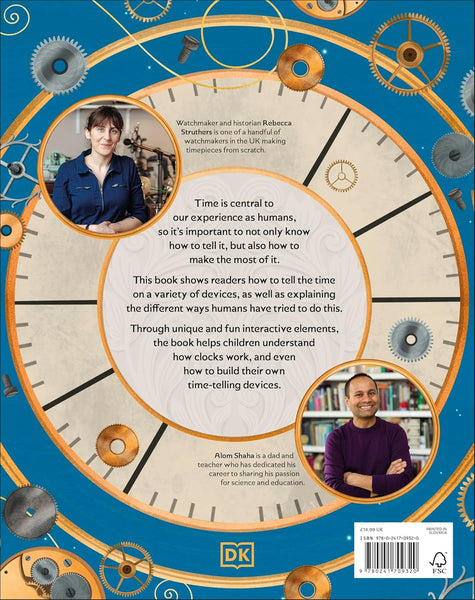 About Time : A Children's Guide to the History and Science of Time - Hardback