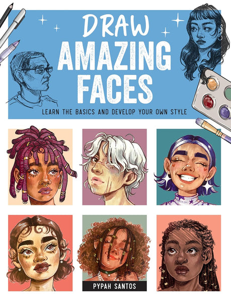 Draw Amazing Faces - Paperback