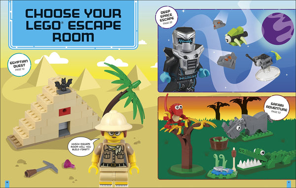 Build Your Own Lego Escape Room - Hardback