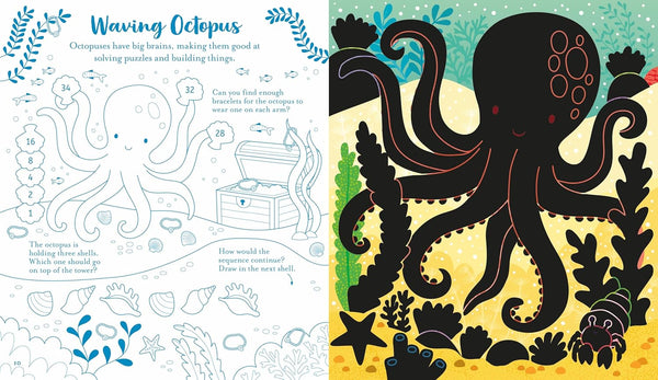 Usborne Scratch Activities Under the Sea - Paperback