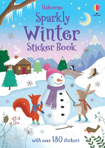 Sparkly Winter Sticker Book - Paperback