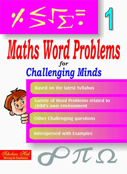 Maths Word Problem for Challenging Minds : Grade 1 - Paperback