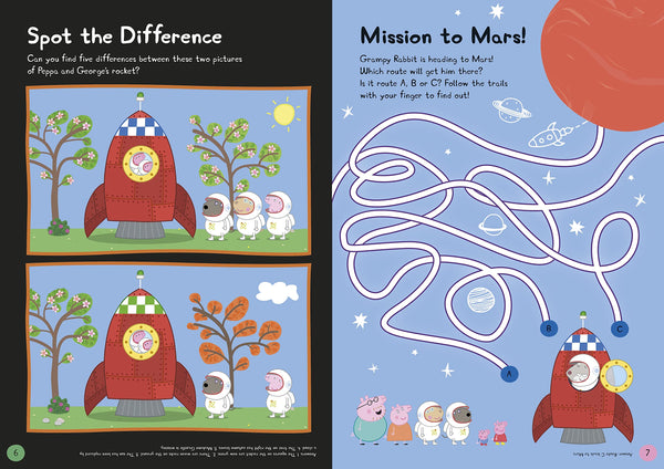 Peppa Pig: Peppa In Space Sticker Activity - Paperback