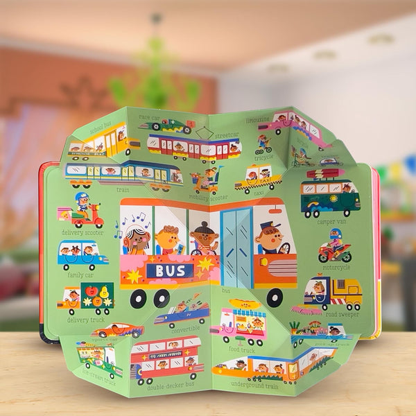 Pop Out Mega Pictures Pop Out Mega Pictures Vehicles - Board Book