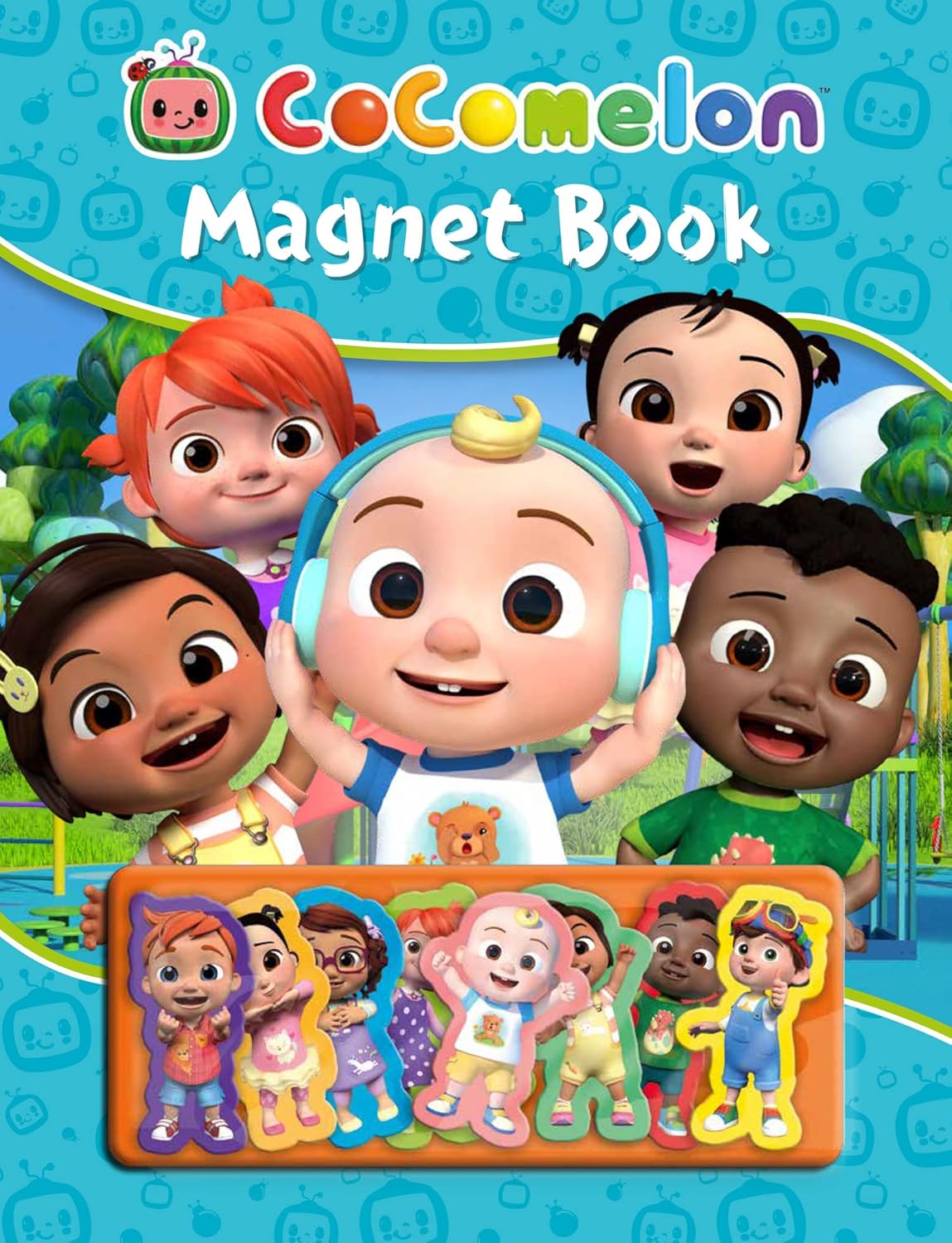 Official Cocomelon Magnet Book: With 8 magnets! A fun illustrated play book for children aged 3, 4, 5 years - Hardback