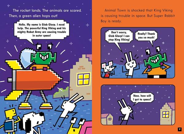 Press Start! #5 Super Rabbit Boy Blasts Off! - Paperback