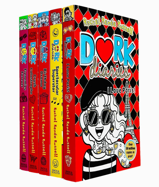 Dork Diaries Collection 5 Books Set - Paperback