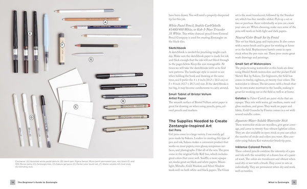 THE BEGINNER`S GUIDE TO ZENTANGLE