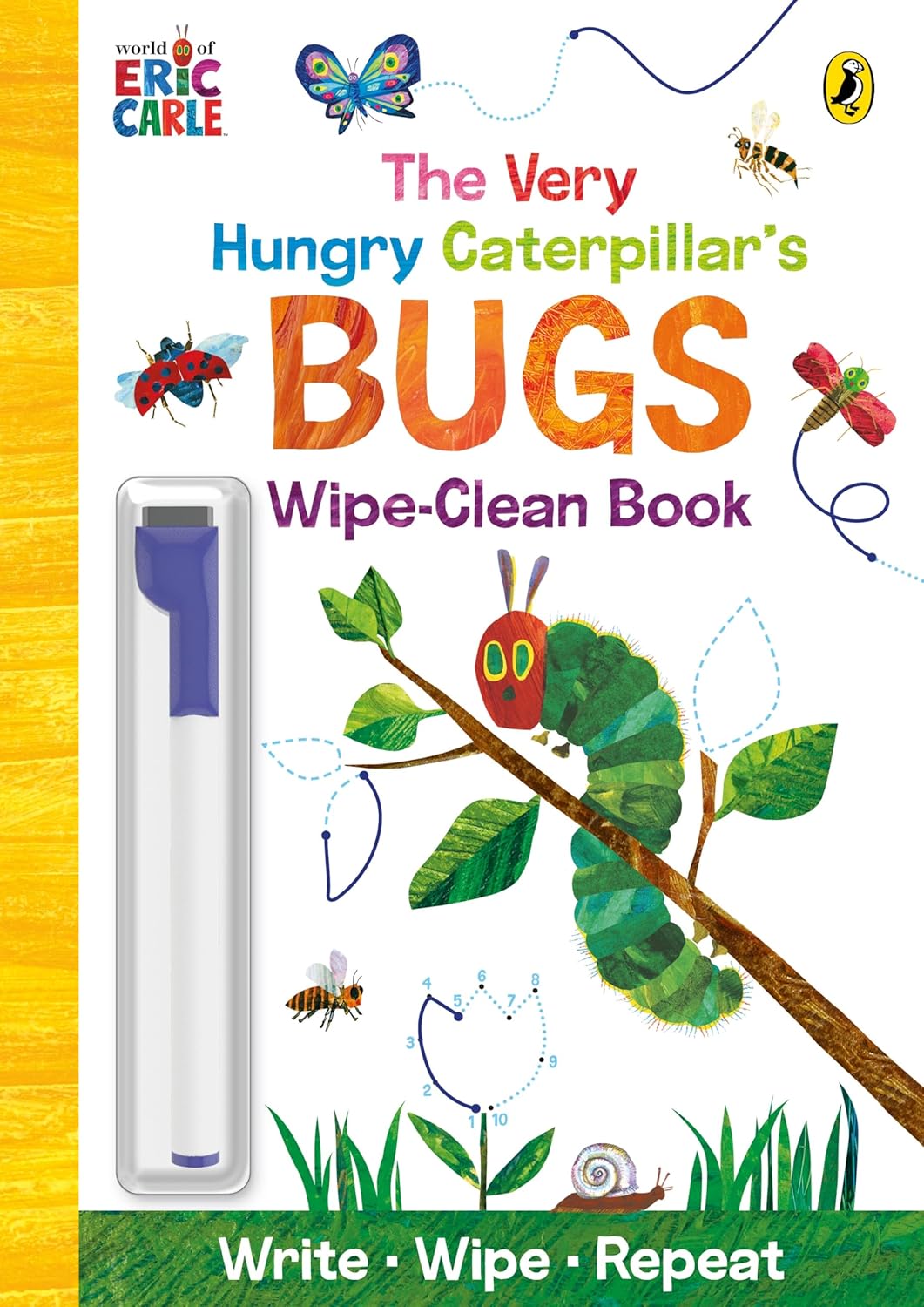 The Very Hungry Caterpillar’s Bugs : Wipe-Clean - Board Book