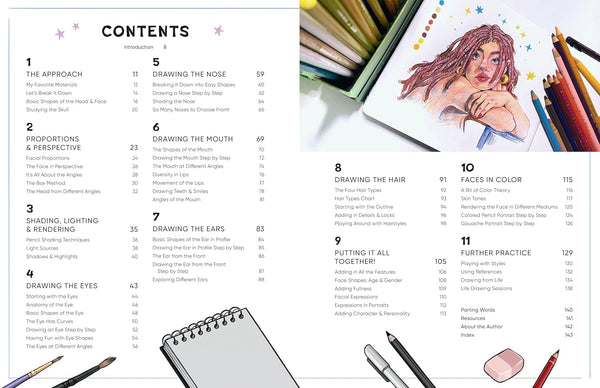 Draw Amazing Faces - Paperback