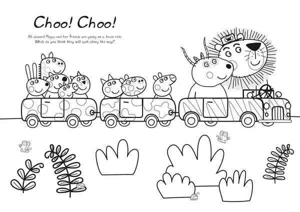 Peppa Pig : Peppa’s Super Bumper Colouring Book - Paperback