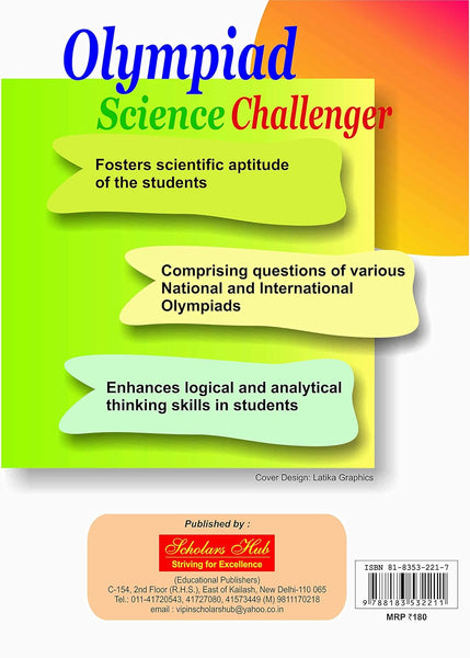 Science Olympiad Challanger : Grade 1 - Paperback