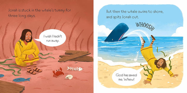 Little Board Books : Jonah And The Whale - Board book