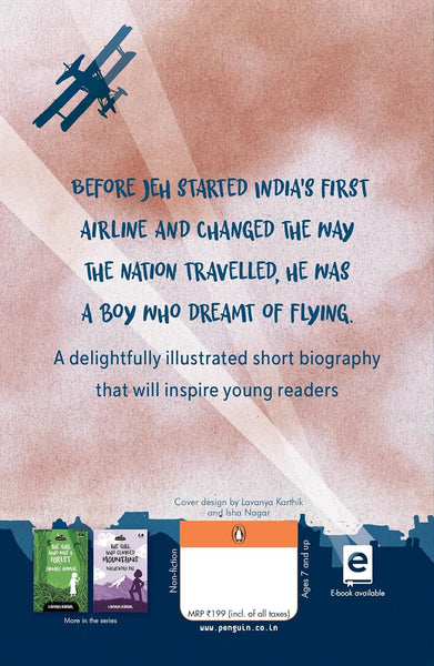 Dreamers Series: The Boy Who Wanted To Fly : JRD Tata - Paperback