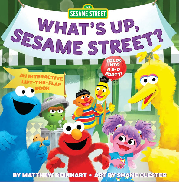 What’s Up, Sesame Street? - Board book