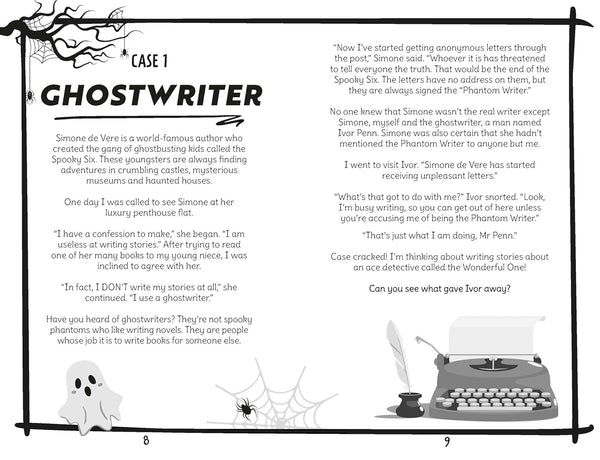 Cluedunnit : 5-minute Spooky Puzzles for Kids - Paperback
