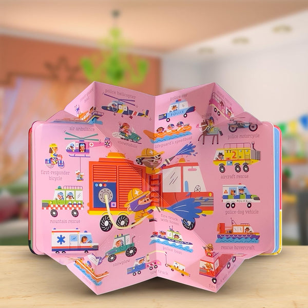 Pop Out Mega Pictures Pop Out Mega Pictures Vehicles - Board Book