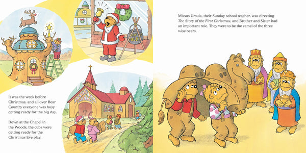 The Berenstain Bears And The Joy Of Giving For Little Ones - Board Book