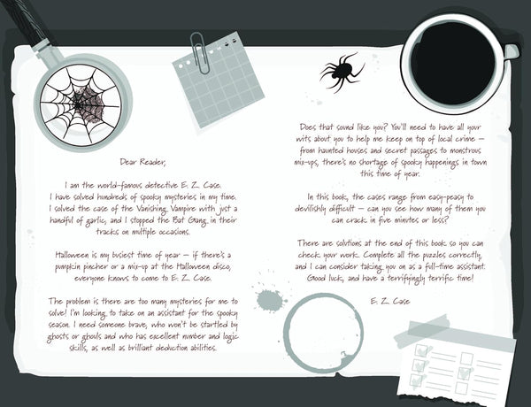 Cluedunnit : 5-minute Spooky Puzzles for Kids - Paperback