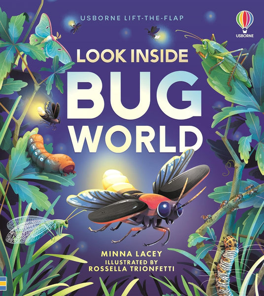 Look Inside Bug World - Board book
