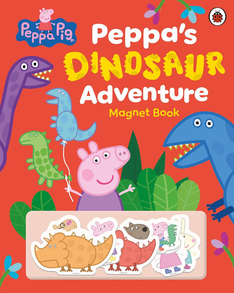 Peppa Pig: Peppa’s Dinosaur Adventure: Magnet Book - Hardback