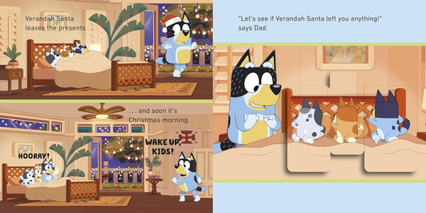 Bluey : Let’s Play Verandah Santa : A Lift-the-Flap Book - Board Book