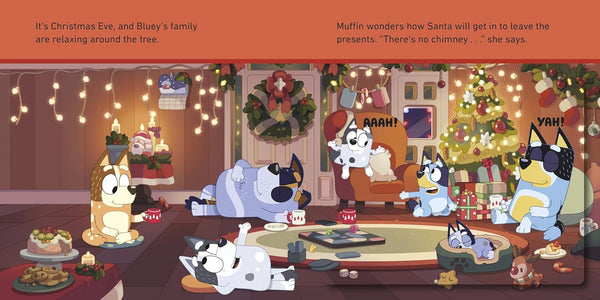 Bluey : Let’s Play Verandah Santa : A Lift-the-Flap Book - Board Book