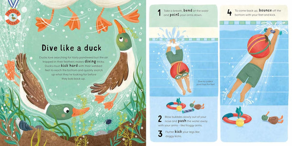 Animal Swim School - Paperback