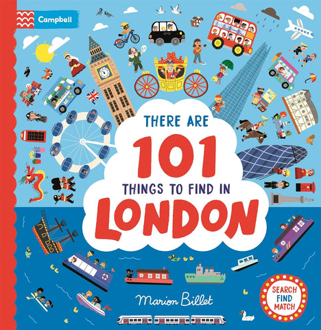 There Are 101 Things To Find In London - Board book