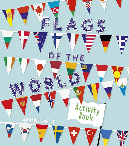 Flags Of The World Activity Book - Paperback