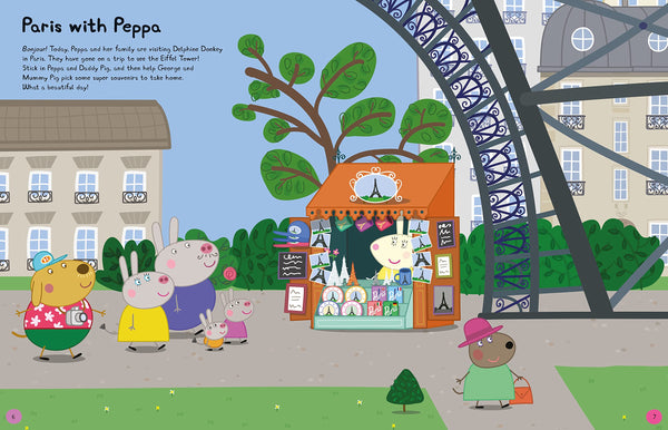 Peppa Pig: Peppa's Travels (Sticker Book) - Paperback