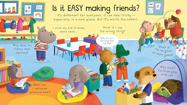 Lift-the-flap First Questions and Answers How can I make friends? - Board book
