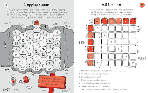 100 Children's Number Puzzles and Games - Paperback