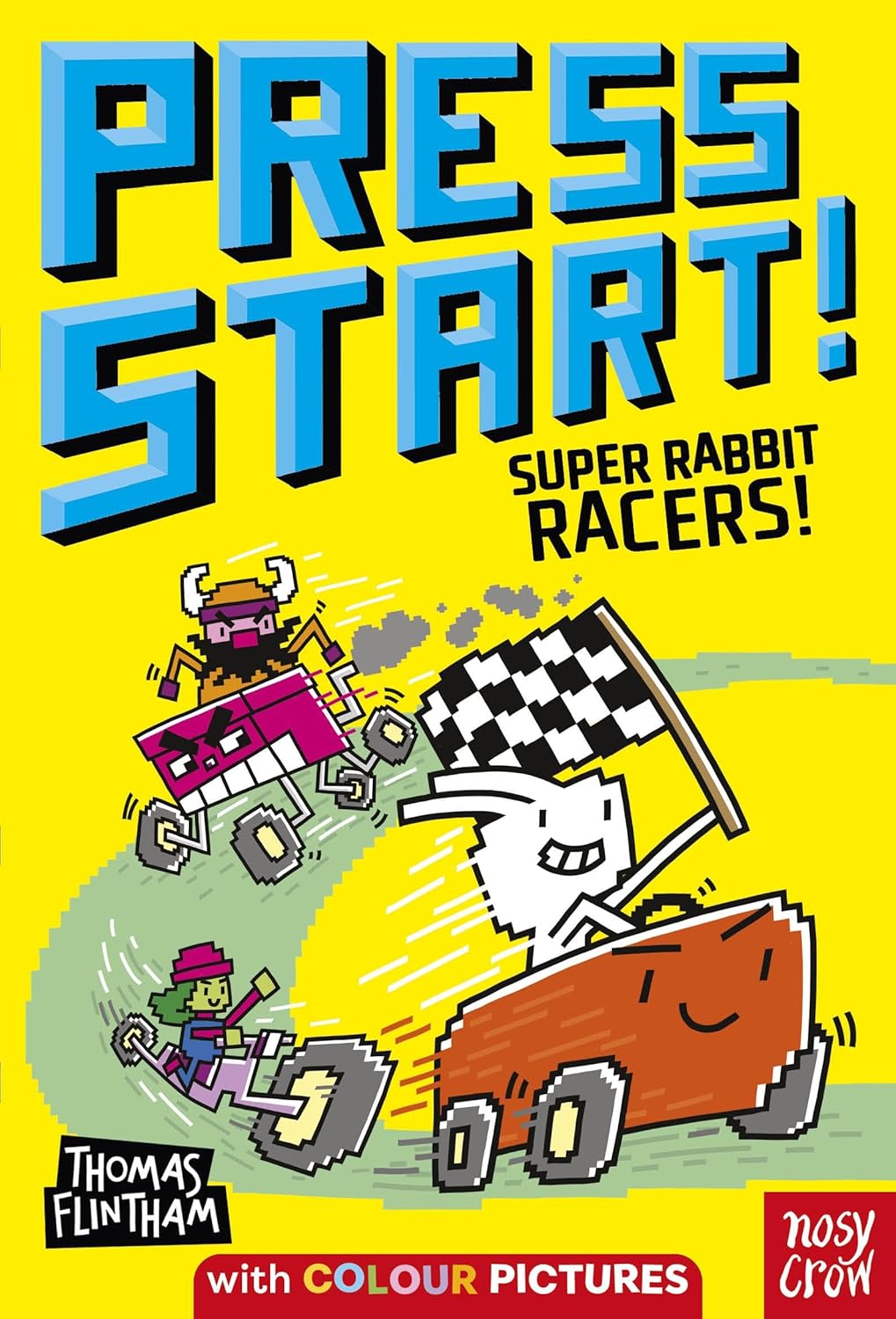 Press Start! #3 Super Rabbit Racers! - Paperback