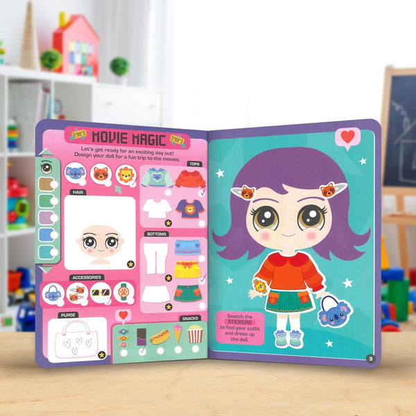 Dress Up Fashion Dolls Animal Party - Paperback