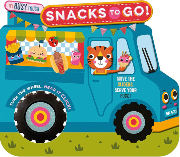 My Busy Truck Snacks to Go! - Board Book