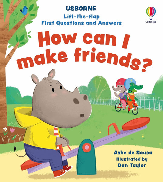 Lift-the-flap First Questions and Answers How can I make friends? - Board book