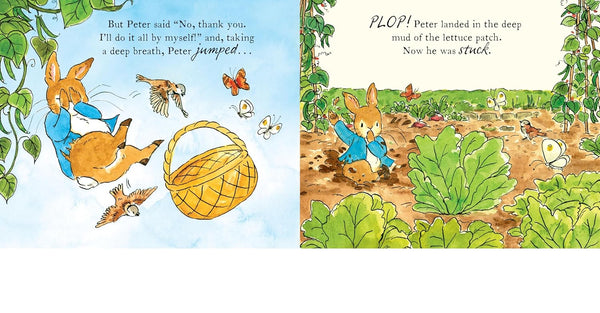 The World of Peter Rabbit : Peter Rabbit Gets Stuck! - Board book