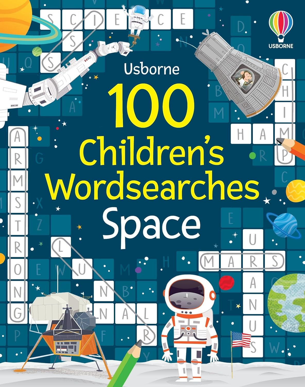 100 Children S Wordsearches : Space - Paperback