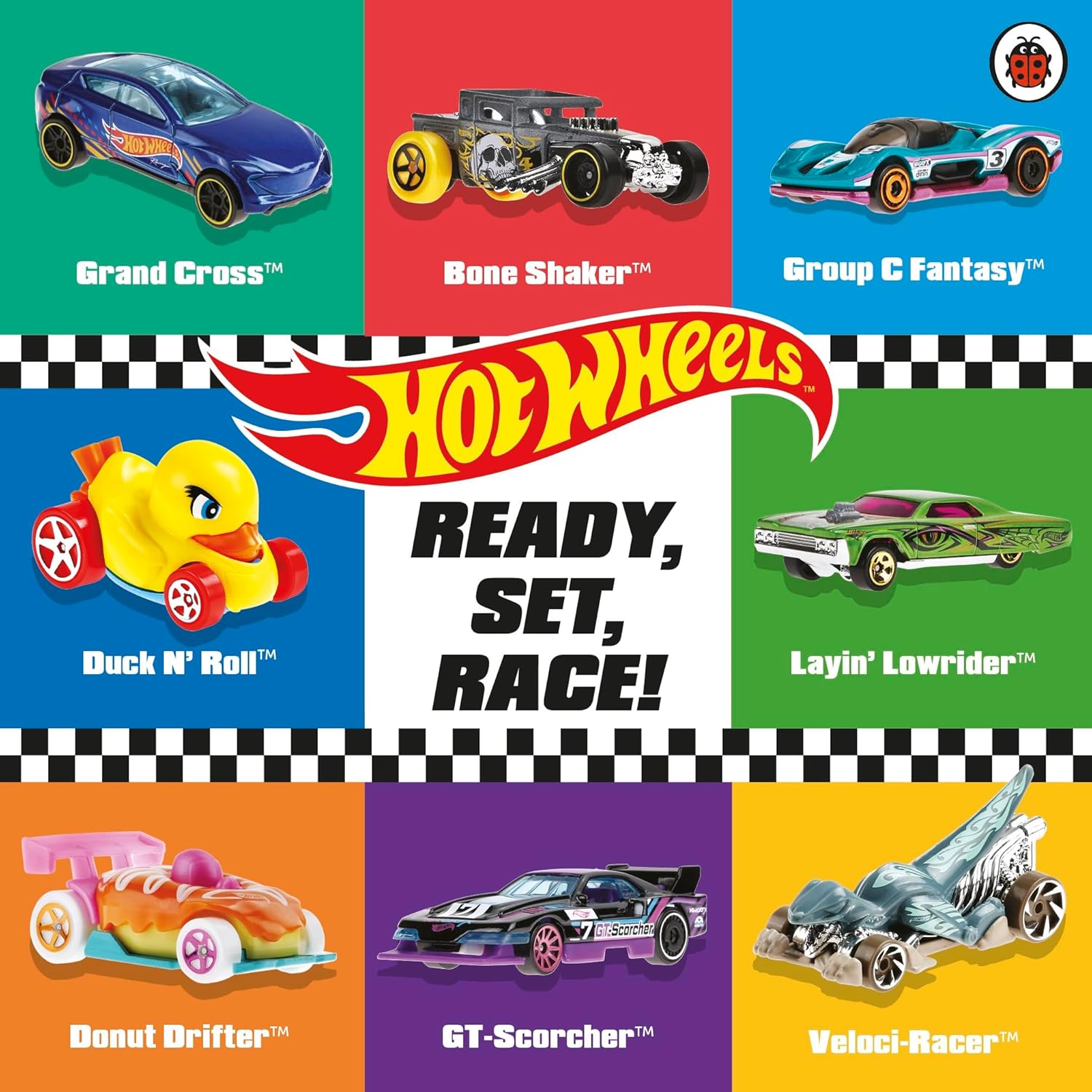 Hot Wheels : Ready, Set, Race! - Board book