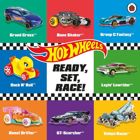 Hot Wheels : Ready, Set, Race! - Board book