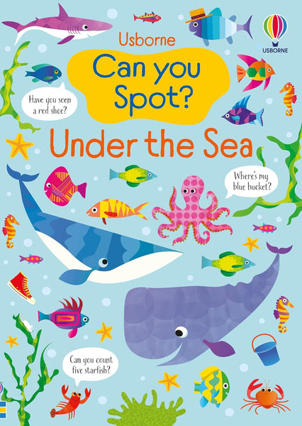 Can you Spot? Under the Sea - Paperback