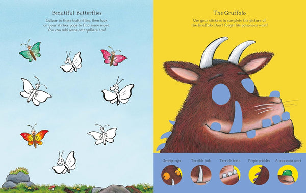 The Gruffalo : A First Sticker Book: over 250 easy-to-use stickers - Paperback