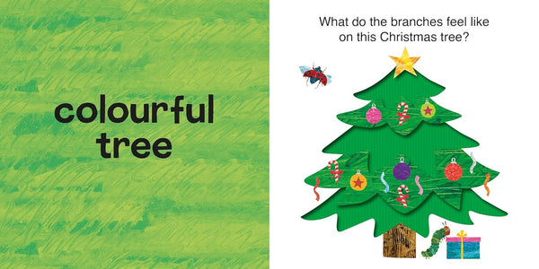 The Very Hungry Caterpillar's Christmas Touch-and-Feel - Board book